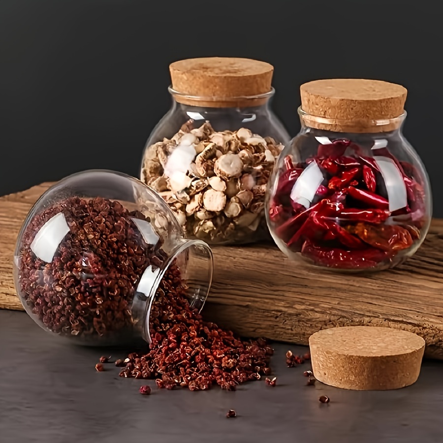 علبة تخزين زجاجية شفافة ، وعاء - مراجعة Candle Making Jars With Lids وسعره