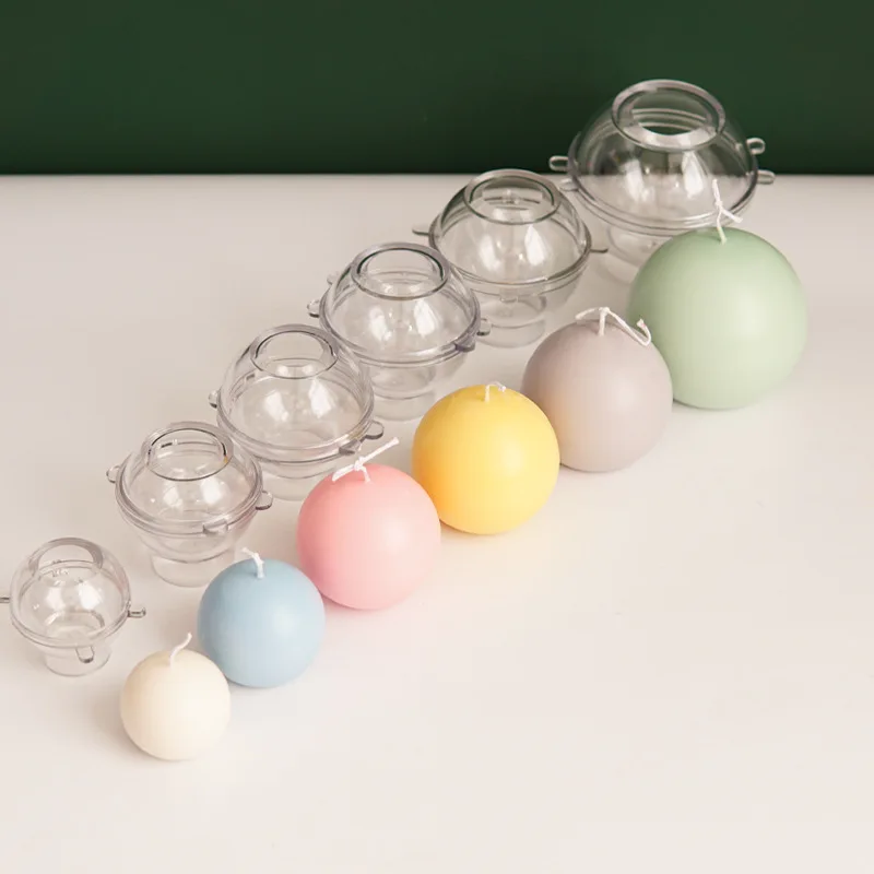 5-8 سنتيمتر شمعة كروية قالب بل - مراجعة Candle Making Kits وسعره