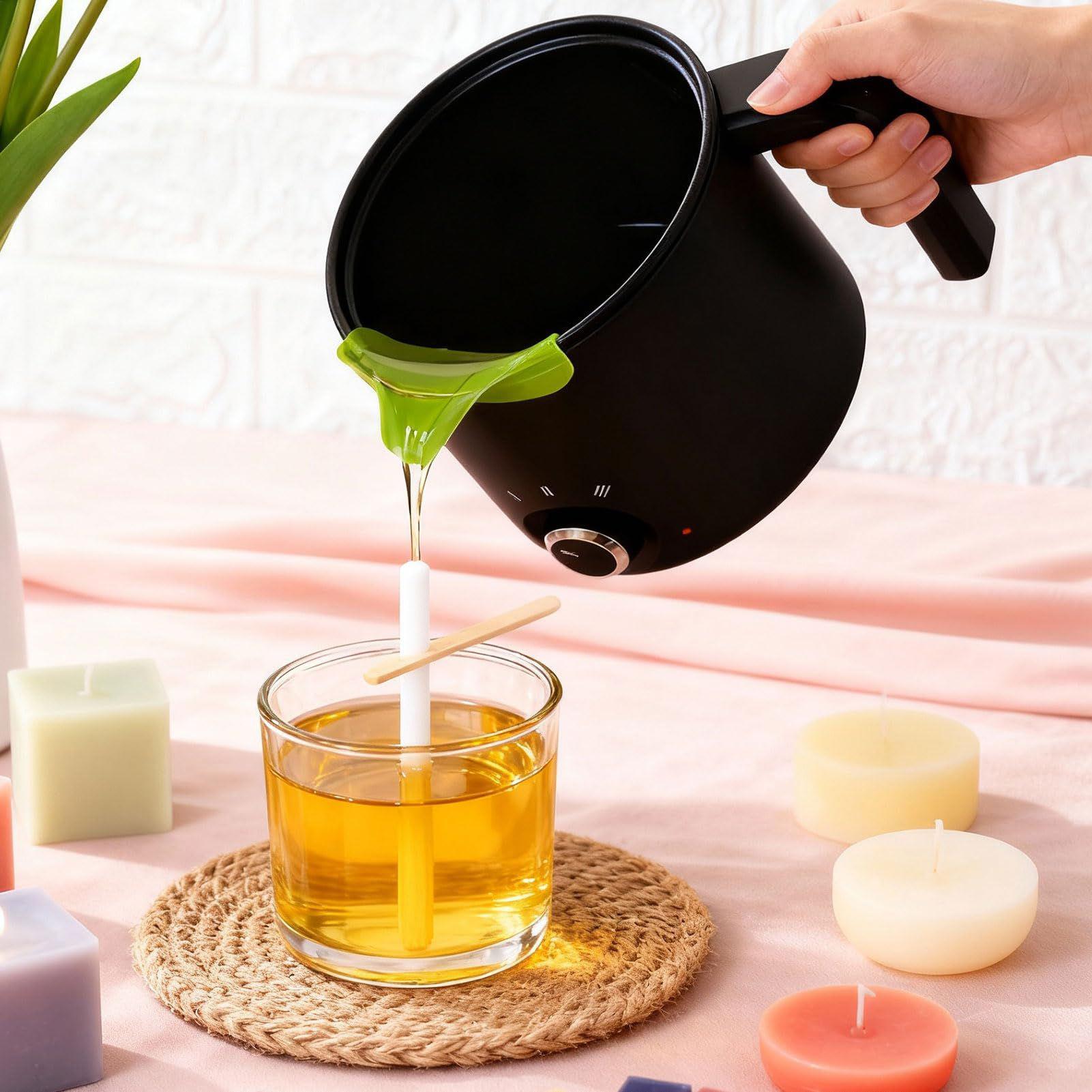 1.5L وعاء صهر الشمع شمعة جهاز  - مراجعة Candle Making Jug وسعره